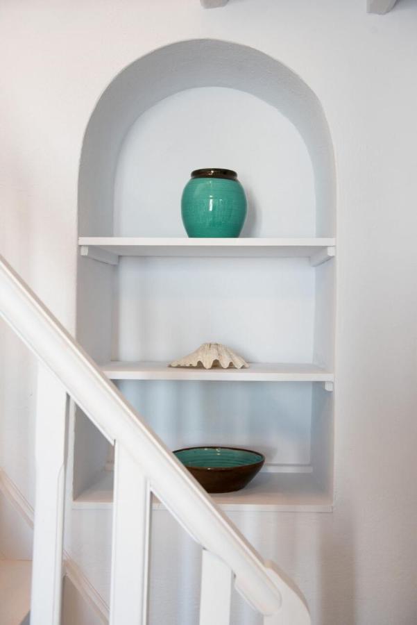 Traditional Split Level House In Mykonos Town Exterior foto